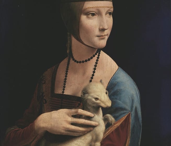 Lady with an Ermine by Leonardo da Vinci