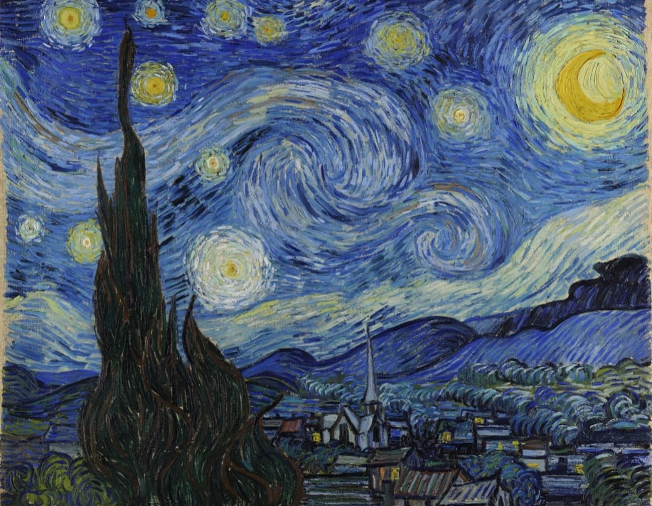 Starry Night by Vinecent Van Gogh