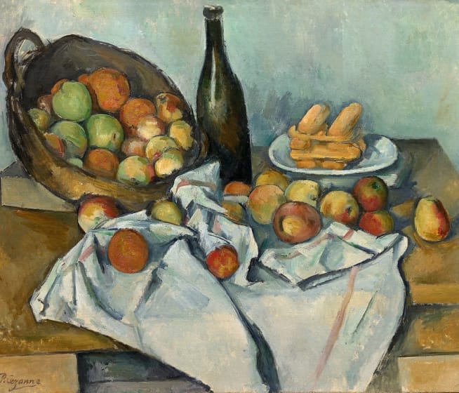 The Basket of Apples by Paul Cézanne