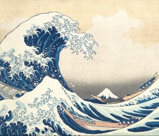 The Great Wave off Kanagawa by Hokusai