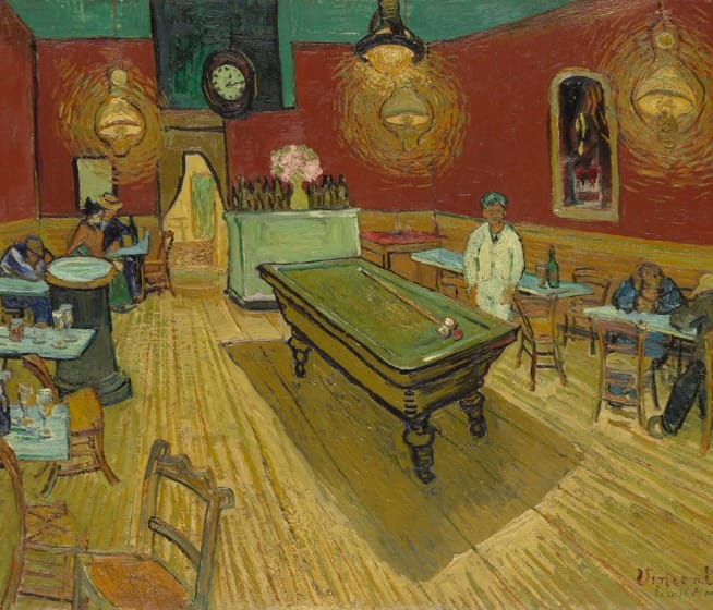 The Night Café by Vincent Van Gogh