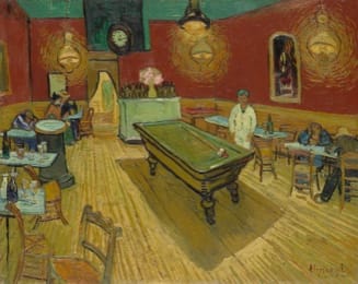 The Night Café by Vinecent Van Gogh