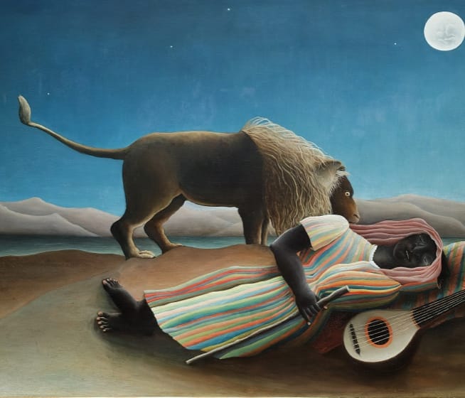 The Sleeping Gypsy by Henri Rousseau