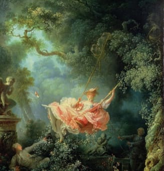 The Swing by Jean-Honoré Fragonard